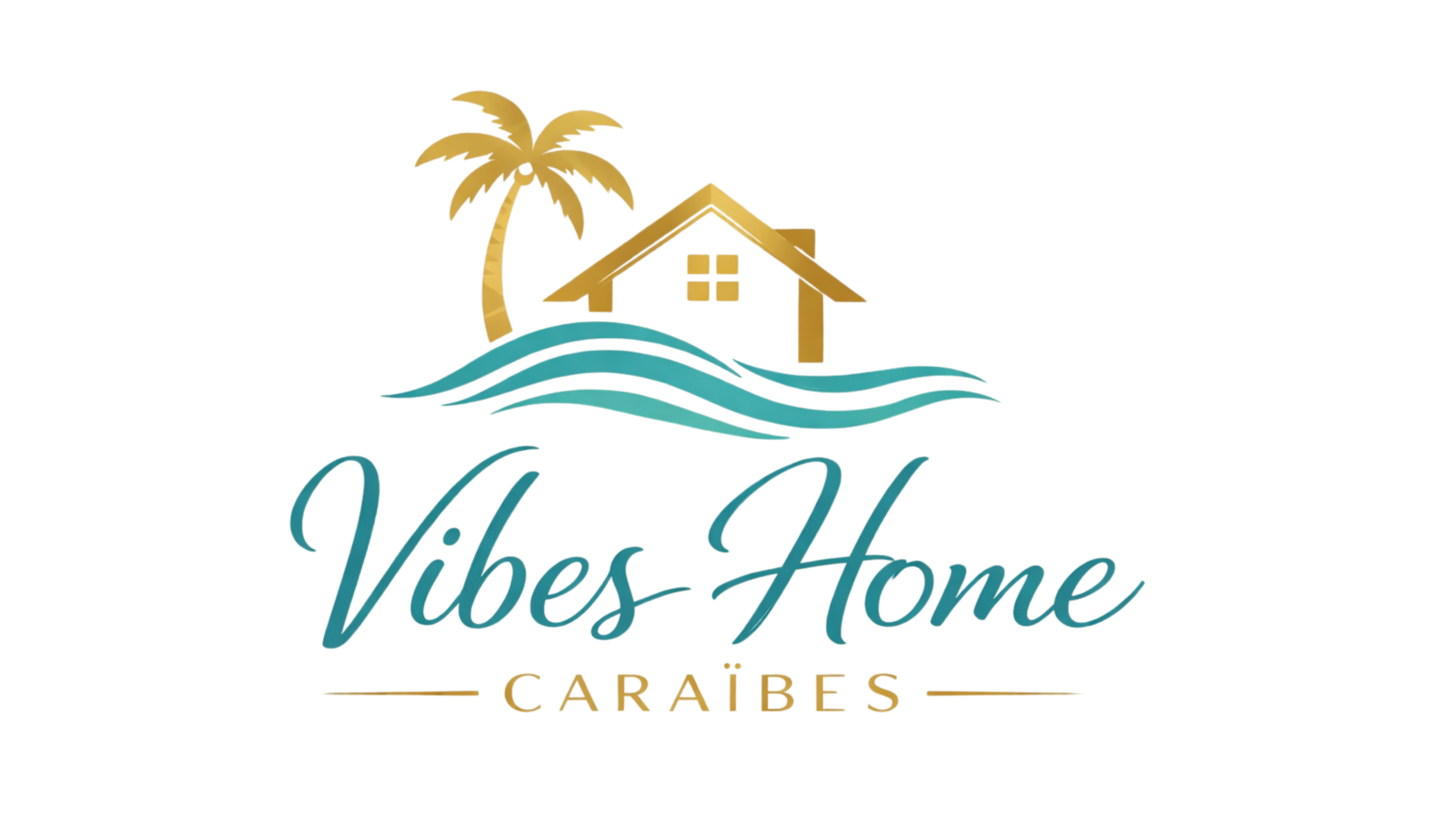 Logo Vibes Home Caraïbes Conciergerie en guadeloupe
