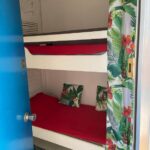 Chambre avec lits superposés de l'appartement Résidence les Boucaniers à Saint-François, Guadeloupe